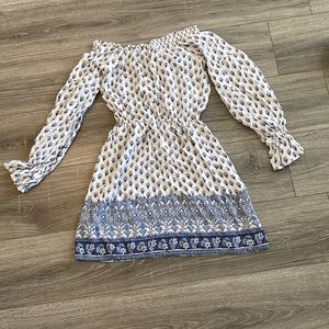Hollister strapless dress